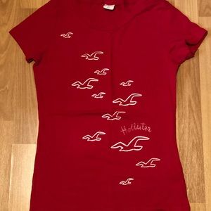 Red Hollister T-shirt